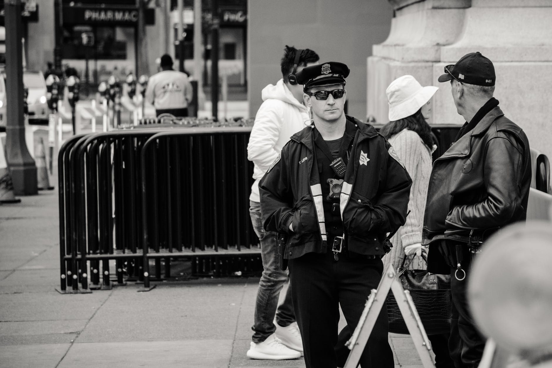 Experienced security team at work